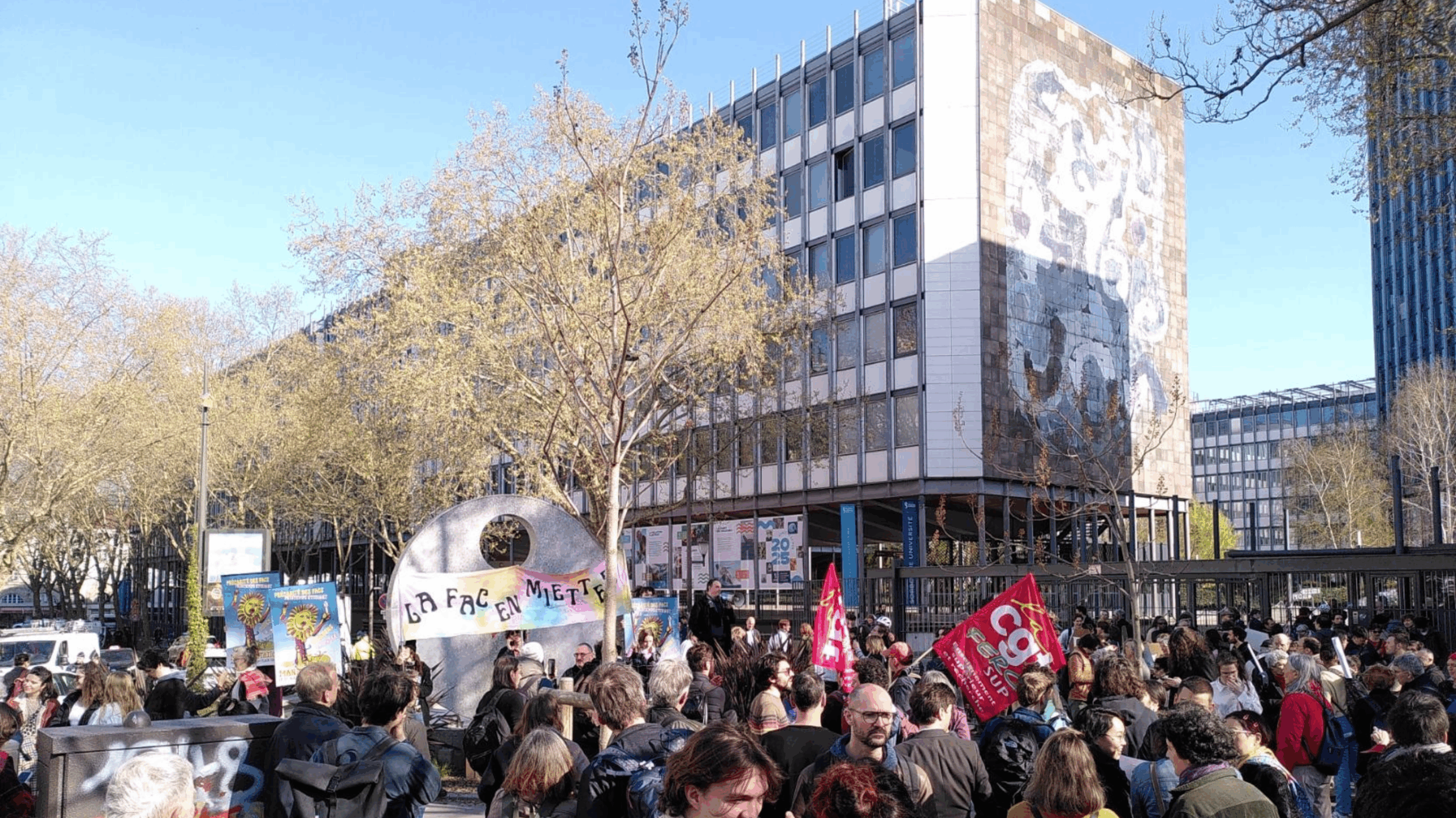 Manifestation Jussieu