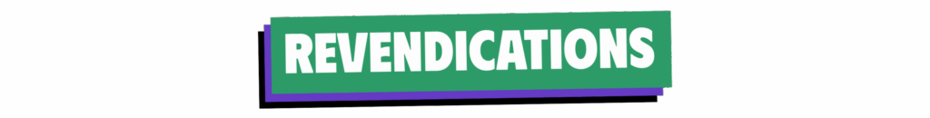 Nos revendications