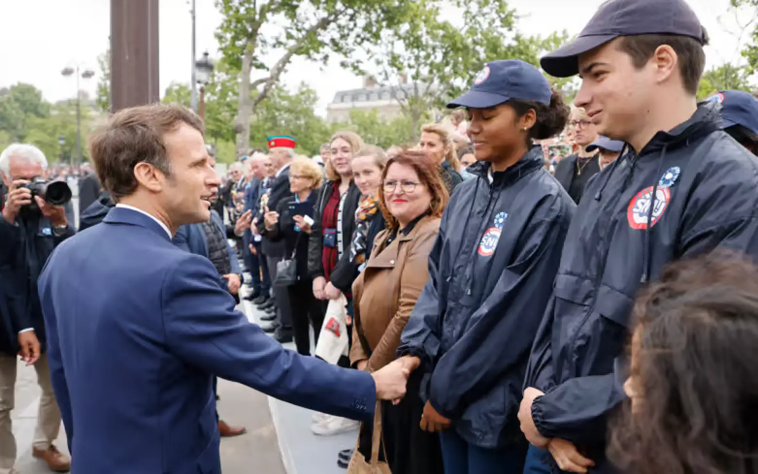 Macron et SNU